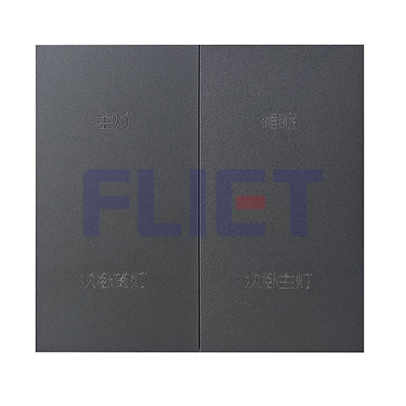 M6铝合金空壳四开，灰色
