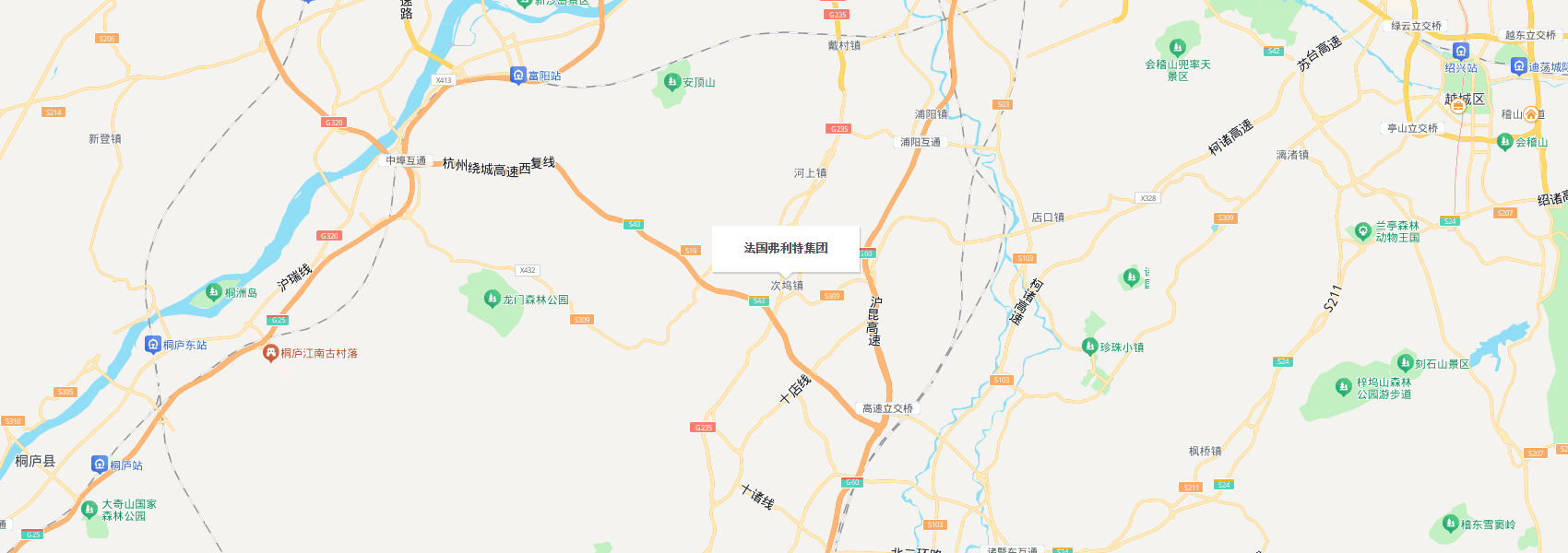 弗利特集团地图